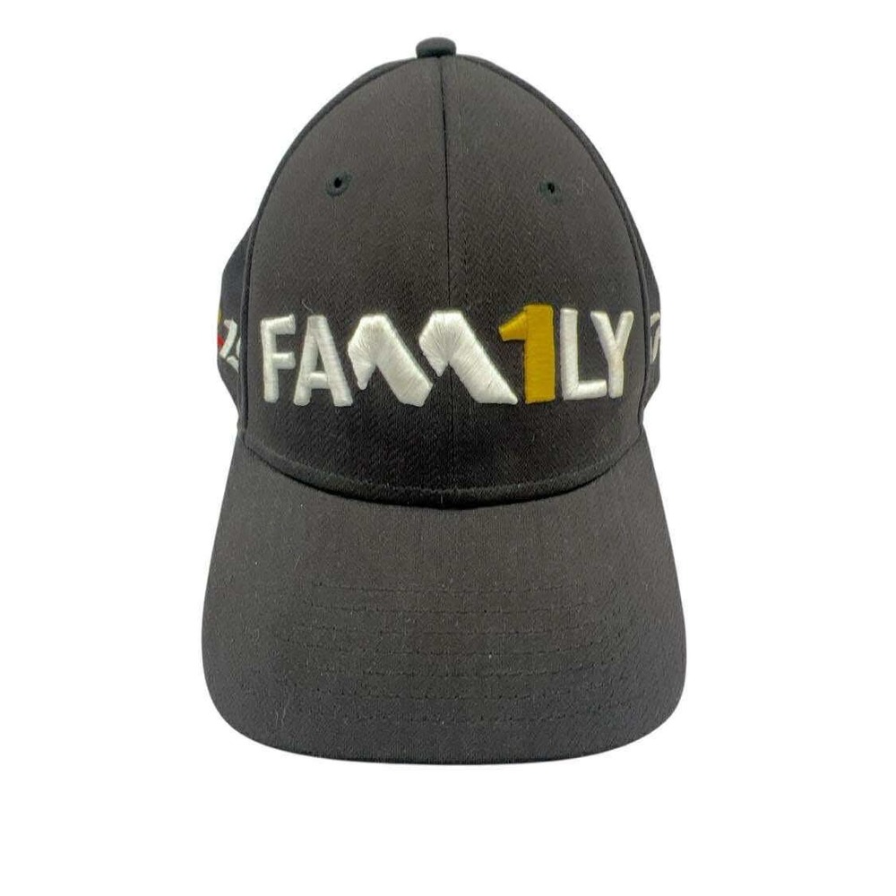 TaylorMade Golf Hat Black Family 1 Adjustable Adult Cap‎